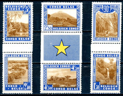 Congo Belge   203 - 208   XX   ---   MNH  --  Impeccables... - Unused Stamps