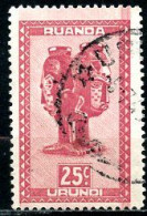 Ruanda - Urundi  157   Obl   ---   Cachet USUMBURA - Usati