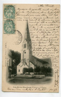 86 LES TROIS MOUTIERS PLace De L'Eglise écrite 1903 Timb Edit Robuchon No 100 Bis     D05 2022 - Les Trois Moutiers