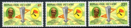 République Du Zaïre   803 - 805   X    ---    Sans Gomme - Unused Stamps