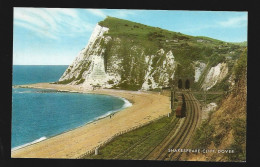 Dover Shakespeare Cliff Train Railway Track Chemind De Fer Kent England Htje - Dover