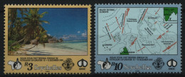 Seychellen 1990 - Mi-Nr. 739-740 ** - MNH - Erdölforschung - Seychelles (1976-...)