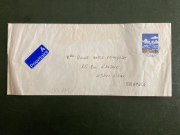 LETTRE PRIORITAIRE A Pour La FRANCE TP 4,50 OBL.29 06 97 - Cartas & Documentos