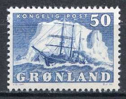 Réf 79 < GROENLAND < Yvert N° 24 * - MH * < Voilier Bateau " Gustav Holm " - Nuevos