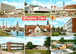 42606070 Lingen Ems Markt Wasserfall Rathaus Lingen (Ems) - Lingen