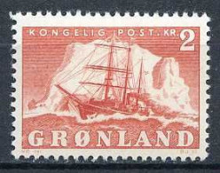 Réf 79 < GROENLAND < Yvert N° 26 * - MH * < Voilier Bateau " Gustav Holm " - Neufs