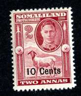 532 BCXX 1951 Scott # 117 Mnh** (offers Welcome) - Somaliland (Protectorate ...-1959)