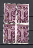 LIECHTENSTEIN 1959 BLOCS DE 4  N° 324   NEUF**    CATALOGUE  ZUMSTEIN - Ungebraucht