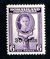 535 BCXX 1951 Scott # 120 Mnh** (offers Welcome) - Somaliland (Protectoraat ...-1959)