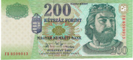 HUNGARY P187g 200 FORINT 2007 #FB  UNC - Ungheria