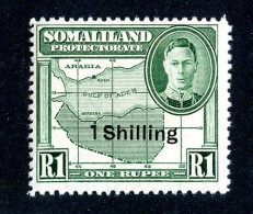 538 BCXX 1951 Scott # 123 Mnh** (offers Welcome) - Somaliland (Protectorate ...-1959)