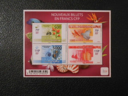 NOUVELLE-CALEDONIE YT F1214 NOUVEAUX BILLETS EN FRANCS CFP** - Blocks & Sheetlets