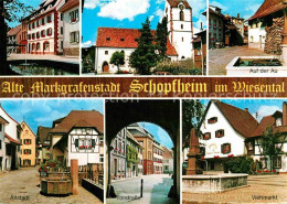 42605282 Schopfheim Alte Marggrafenstadt Torstrasse Michaelkirche Au Altstadt Vi - Schopfheim