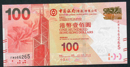 HONG-KONG P343d 100 DOLLARS 1.1.2014 #FM    BANK OF CHINA       UNC. - Hongkong