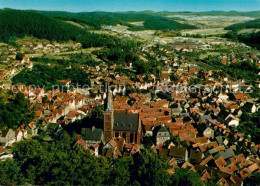 42605184 Biedenkopf Panorama Kirche Luftaufnahme Biedenkopf - Biedenkopf