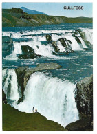 THE GOLDEN CASCADE, ONE OF ICELAND'S MOST BEAUTIFUL WATERFALLS.- GULLFOSS.-  ( ISLANDIA ) - Islande