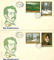 1975 - PAINTINGS - ION ANDREESCU - FDC