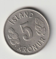 ICELAND 1977: 5 Kronur, KM 18 - IJsland
