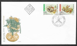 Bulgarien / Bulgaria  2005  Mi.Nr. 4704 / 05 , EUROPA CEPT / Gastronomie - FDC Bulgaria  28.05.2005 - 2005