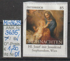 2021 - ÖSTERREICH - SM "Weihnachten - Hl. Josef M. Kind"  85 C Mehrf.- O Gestempelt - S.Scan (3635o 01 At) - Gebraucht