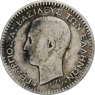 Monnaie, Grèce, George I, 50 Lepta, 1874, Paris, TB, Argent, KM:37 - Grèce