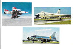 ED80 - IMAGES NESTLE AVIATION - AVRO VULCAN - DOUGLAS A4D - ENGLISH ELECTRIC LIGHTNING - Aviation