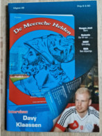 Fanzine Magazine De Meersche Helden 28 - Ajax Amsterdam - 5.5.2013 - Programm - Football Soccer Fussball - Davy Klaassen - Livres