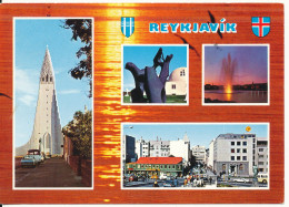 Iceland Postcard Sent To Germany Reykjavik 1978 - Islande