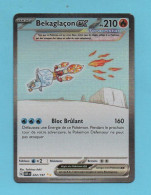 BEKAGLACON EX : Carte POKEMON 2023 Officielle : NEUVE : Base..Full Art 210 PV Secrète 222 / 197 / - Autres & Non Classés