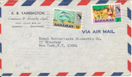 Bahamas Air Mail Cover Sent To USA 15-7-1971 - Bahamas (1973-...)
