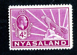 578 BCXX 1934 Scott # 43 Mnh** (offers Welcome) - Nyassaland (1907-1953)