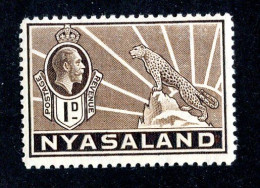 582 BCXX 1934 Scott # 39 Mnh** (offers Welcome) - Nyassaland (1907-1953)