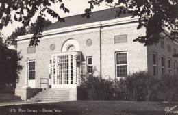 Basin Wyoming, US Post Office Building Architecture, C1940s/50s Vintage Real Photo Postcard - Otros & Sin Clasificación