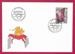 Schweiz / Helvetia 1997  Mi.Nr. 1615 ,  EUROPA CEPT  Sagen Und Legenden - FDC Andermatt 13.5.1997 - 1997