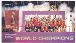 2023-ED. 5715 H.B.- Deportes. Selección Española De Fútbol. ¡Campeonas!. FIFA Women's World Cup- USADO - Used Stamps