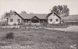 Lander Wyoming, Country Club Clubhouse, C1940s/50s Vintage Real Photo Postcard - Otros & Sin Clasificación