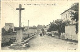 Pont De Cheruy Rue De La Gare - Pont-de-Chéruy