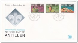 Antillen 1981, FDC E142, 50 Years Antillean Boy Scout Association - West Indies