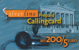 PREPAID PHONE CARD BELGIO  (PM165 - GSM-Kaarten, Herlaadbaar & Voorafbetaald