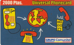 PREPAID PHONE CARD SPAGNA  (PM1774 - Other & Unclassified