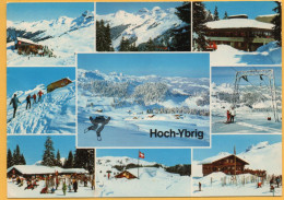 OBERIBERG Skigebiet Hoch-Ybrig Luftseilbahn Skilift - Oberiberg