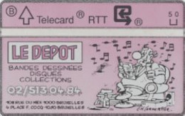 1990 : P040 LE DEPOT POJE,SJAAK Comics MINT - Ohne Chip