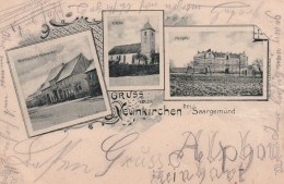 ALLEMAGNE - DEUTSCHLAND - SARRE - KREIS NEUNKIRCHEN - Gruss Aus Neunkirchen - 1906 - Très Bon état - Kreis Neunkirchen