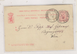 LUXEMBOURG 1887 Nice Postal Stationery - Entiers Postaux