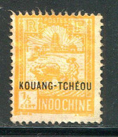 KOUANG TCHEOU- Y&T N°74- Neuf Sans Gomme - Unused Stamps