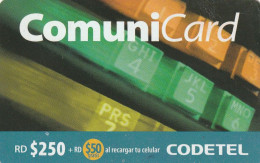 PREPAID PHONE CARD REPUBBLICA DOMINICANA  (CV272 - Dominicaanse Republiek