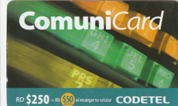 PREPAID PHONE CARD REPUBBLICA DOMINICANA  (CV273 - Dominik. Republik
