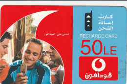 PREPAID PHONE CARD EGITTO VODAFONE (CV265 - Egypt
