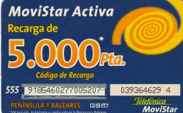 PREPAID PHONE CARD SPAGNA  (CV669 - Other & Unclassified