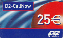 PREPAID PHONE CARD GERMANIA  (CV642 - [2] Prepaid